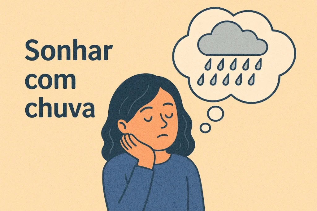 Significado de sonhar com chuva
