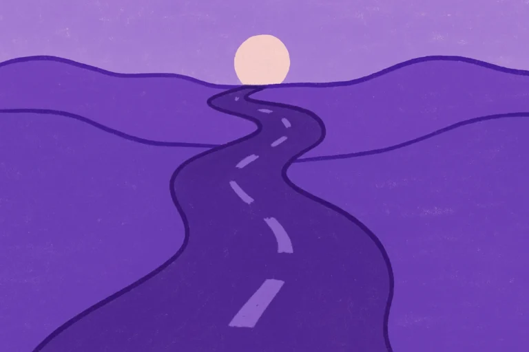 Sonhar com Estrada Sem Fim